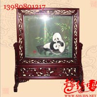 团购蜀绣礼品  熊猫蜀绣